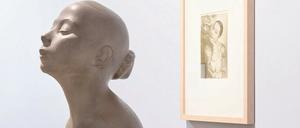 Bildhauerei meets Tanz. Büste von Tatjana Barbakoff.