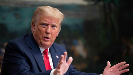 Zurückgehaltene Steuererklärungen des Ex-Präsidenten Trump liegen inzwischen vor.