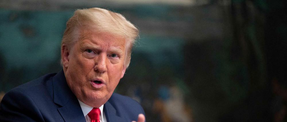 Zurückgehaltene Steuererklärungen des Ex-Präsidenten Trump liegen inzwischen vor.