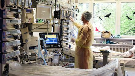 Auf zwei Intensivstationen in deutschen Kliniken wird und wurde Ivermectin verabreicht.