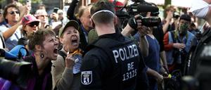 Am Wochenende haben Querdenker wieder mehrere Proteste gegen die Corona-Regeln angekündigt.