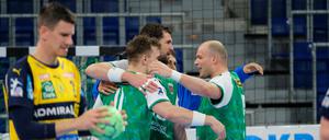 Vor zwei Wochen gab es das Duell Füchse gegen Löwen schonmal. Die Berliner behielten die Oberhand.