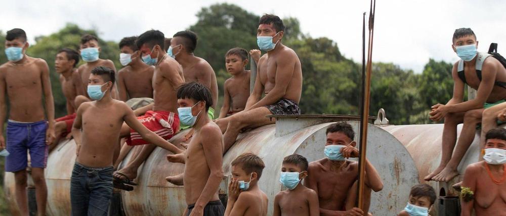 Die Yanomami sind sowohl vom Coronavirus als auch von Schatzsuchern bedroht.