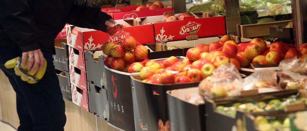 Obst und Gemüse wurden im Lockdown beliebter, Fleisch hingegen unbeliebter. 