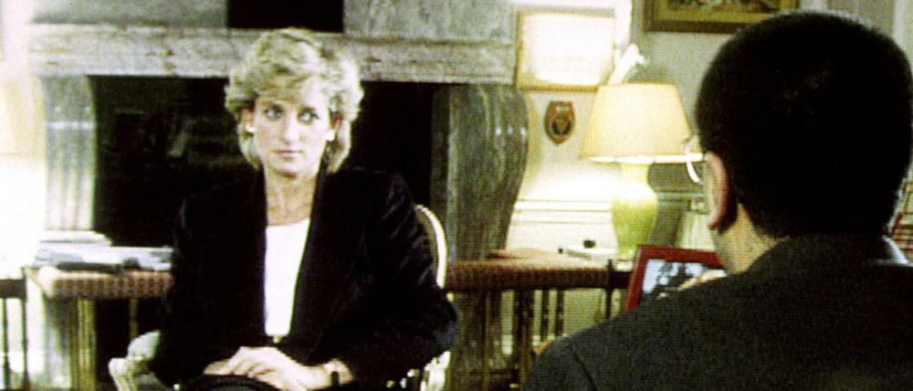 Erschlichen: BBC-Reporter Martin Bashir 1995 im Interview mit Prinzessin Diana.