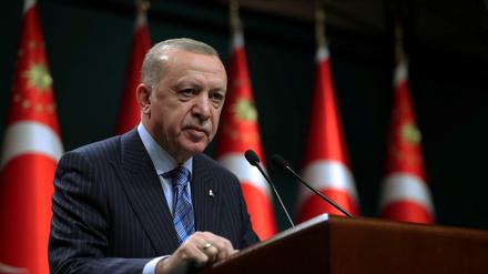 Der türkische Präsident Recep Tayyip Erdogan provoziert Israel mit seinen Äußerungen.