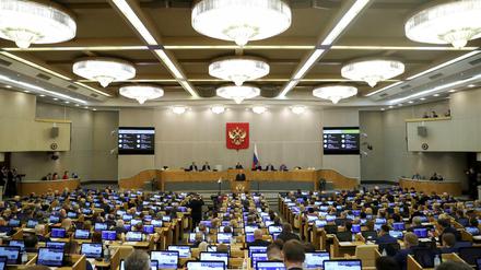 Die Duma hat die Gesetze zur Beschränkung der Medienfreiheit Schritt für Schritt verschärft.