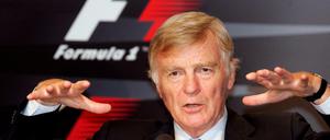 Max Mosley (hier im Jahr 2005) prägte die Formel 1 jahrzehntelang.