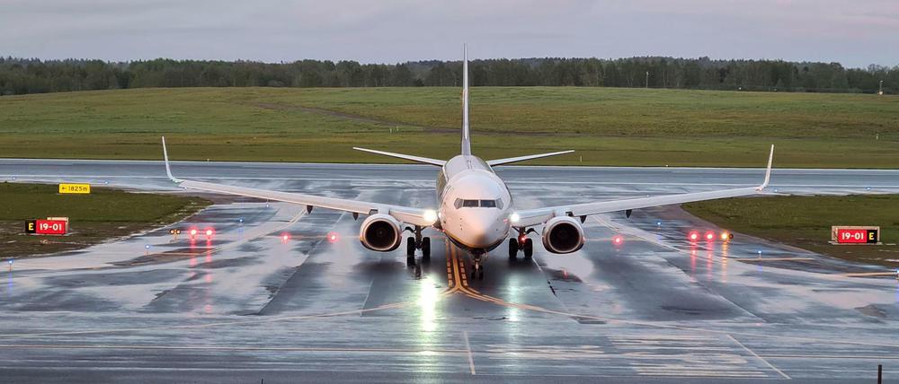 Eine Maschine der Fluggesellschaft Ryanair war am Wochenende zur Landung in Minsk gezwungen worden.