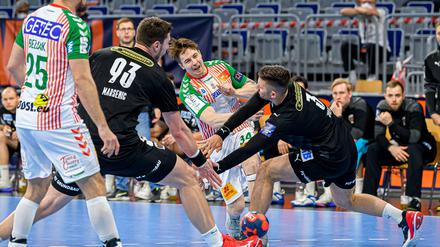 SC Magdeburg gegen die Füchse Berlin im Finale der European League.