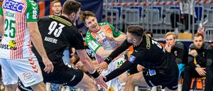 SC Magdeburg gegen die Füchse Berlin im Finale der European League.