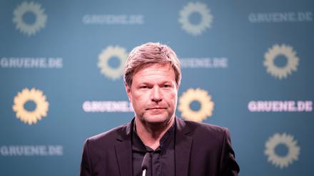Verschreckt mit Äußerungen zu Waffenlieferungen an die Grünen auch einen Teil der eigenen Partei:  Robert Habeck, Bundesvorsitzender von Bündnis 90/Die Grünen.