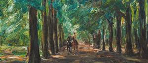 Max Liebermanns „Reiter in der Allee bei Sakrow“ (1924) kommt in der Auktion der „Ausgewählten Werke“ bei Grisebach zum Aufruf.