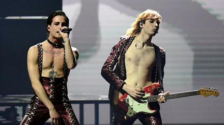 Die italienische Rockband Måneskin.