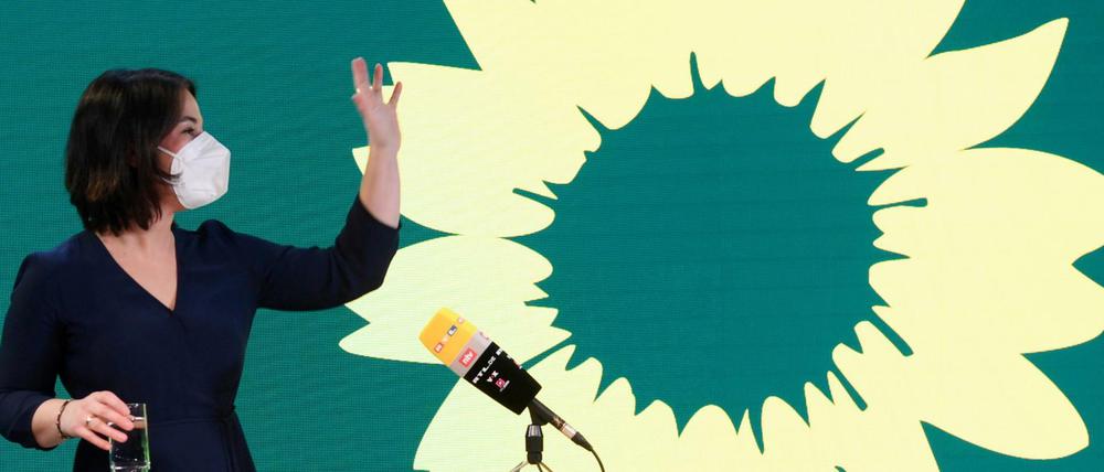 Annalena Baerbock, Co-Vorsitzende der Grünen und designierte Kanzlerkandidatin