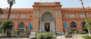 Das Gebäude des alten Ägyptischen Museums am Tahrir-Platz in Kairo.