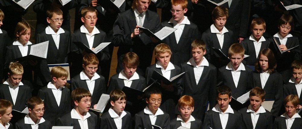 Knabenchöre müssen Mädchen nicht aufnehmen. Hier zu sehen: der Dresdener Kreuzchor.