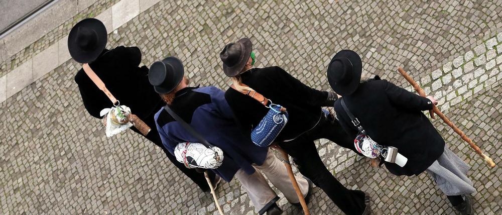 Hinaus in die Welt, ihr Zimmerleute. Momentaufnahme aus Potsdam.