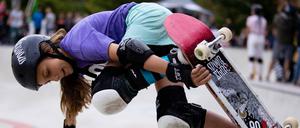 Hat den Dreh auf dem Board raus: Lilly Stoephasius.