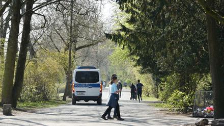Im Volkspark Hasenheide musste die Polizei Samstagnacht zwei Partys auflösen. 