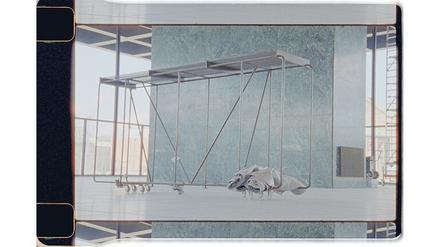 Szene aus Rosa Barbas Film „Plastic Limits – For the Projection of Other Architectures“. 