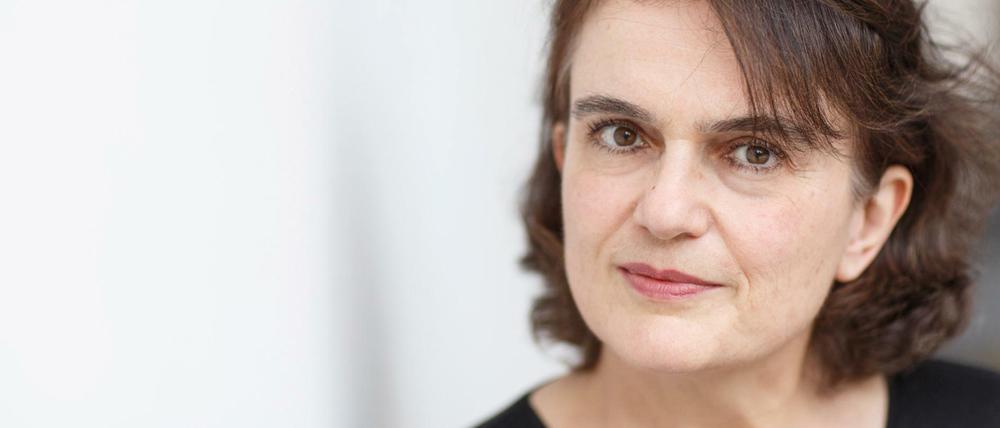 Ausgezeichnet. Iris Hanika hat für ihren Roman "Echos Kammern" den Preis der Leipziger Buchmesse gewonnen.