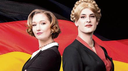 Im Clinch. Regula Hartmann-Hagenbeck und Alina Deutschmann, die Heldinnen aus "Eine Stimme für Deutschland".