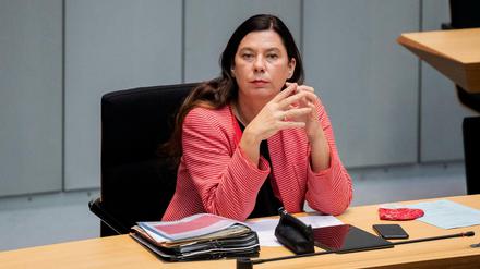 Bildungssenatorin Sandra Scheeres (SPD) setzte sich für möglichst viel Präsenzunterricht ein. 