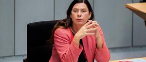 Bildungssenatorin Sandra Scheeres (SPD) setzte sich für möglichst viel Präsenzunterricht ein. 