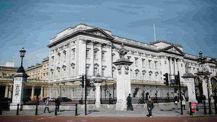 Der Buckingham Palace in London. 