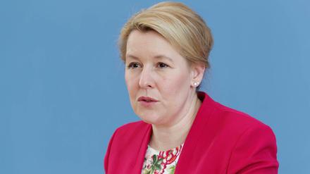Franziska Giffey bezieht Stellung gegen die SPD im Berliner Senat.
