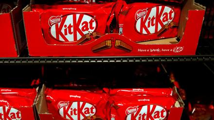 Gesund ist das nicht: Schokoriegel Kitkat.