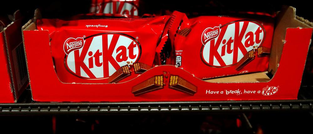 Gesund ist das nicht: Schokoriegel Kitkat.