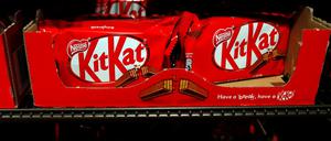 Gesund ist das nicht: Schokoriegel Kitkat.
