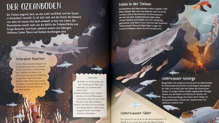 Die Textblöcke ermöglichen den Vorlesenden, die Informationsflut ans Alter des zuhörenden Kindes anzupassen.