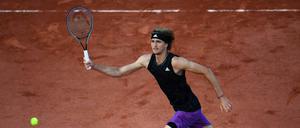 Alexander Zverev setzte sich nach fünf Sätzen gegen den Qualifikanten Oscar Otte durch. 