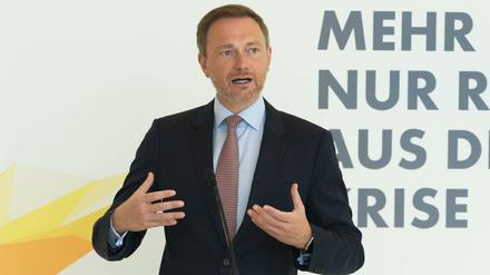 Der Vorsitzende der FDP: Christian Lindner.