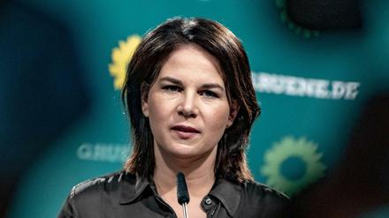 Die Grünen-Chefin und Kanzlerkandidatin Annalena Baerbock.