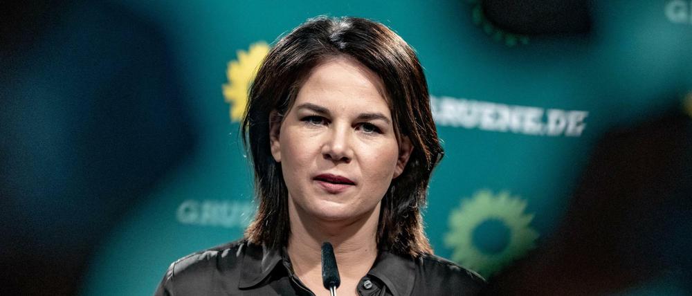 Die Grünen-Chefin und Kanzlerkandidatin Annalena Baerbock.