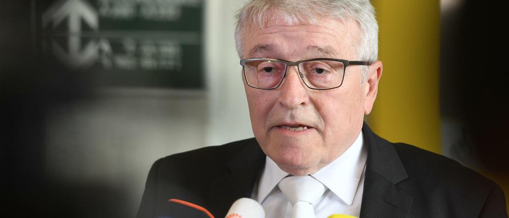 Der frühere Bundesanwalt Herbert Diemer.
