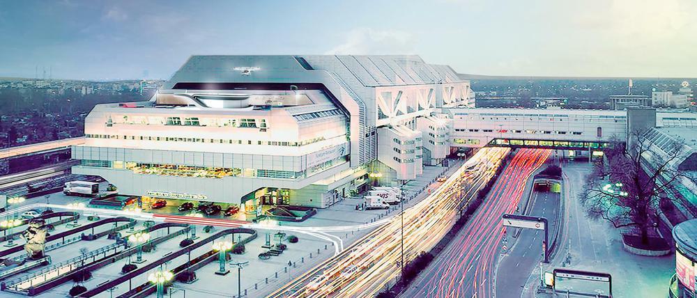 Die Architekten des Büros Graft wollen das seit 2014 verwaiste ICC zum Mobility Innovation Convention Center (M.ICC) ausbauen.