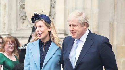 Frisch vermählt. Boris Jonson und seine neue Ehefrau Carrie Symonds.