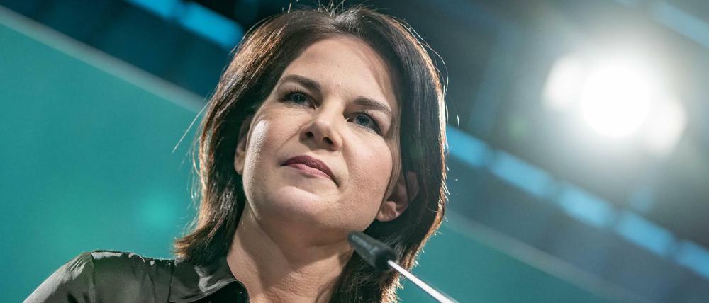 Die Grünen-Chefin und Kanzlerkandidatin Annalena Baerbock.