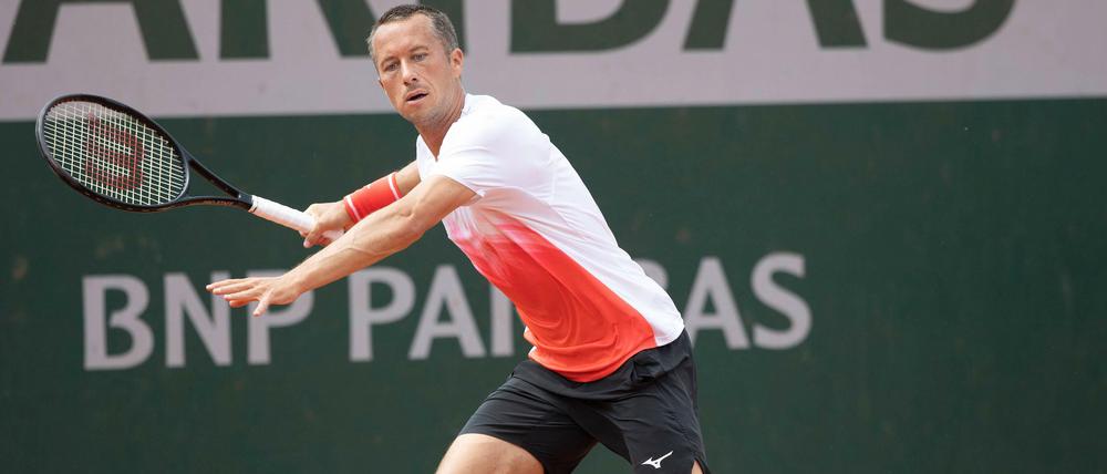 Routinier Philipp Kohlschreiber erlebte bei den French Open einen „Super-Tennis-Tag“
