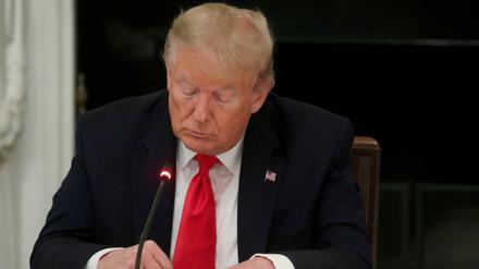 Der ehemalige US-Präsident Donald Trump.