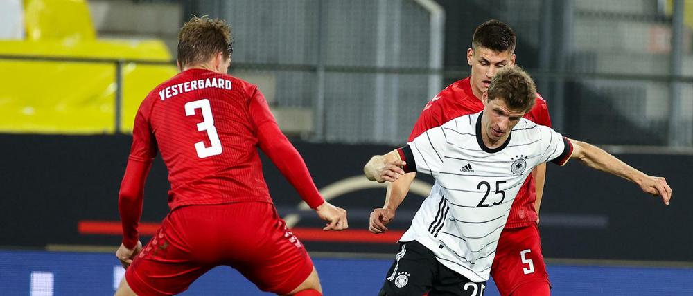 Thomas Müller kam erstmals nach zweieinhalb Jahren wieder in der Nationalmannschaft zum Einsatz.