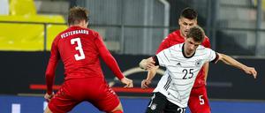 Thomas Müller kam erstmals nach zweieinhalb Jahren wieder in der Nationalmannschaft zum Einsatz. 