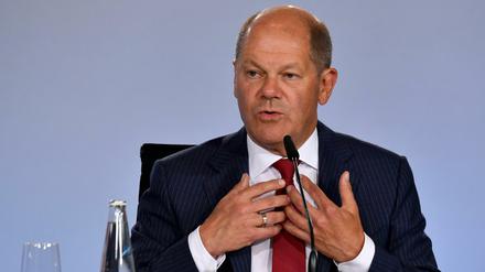 Olaf Scholz ist gegen die Erhöhung der Benzinpreise für mehr Klimaschutz.