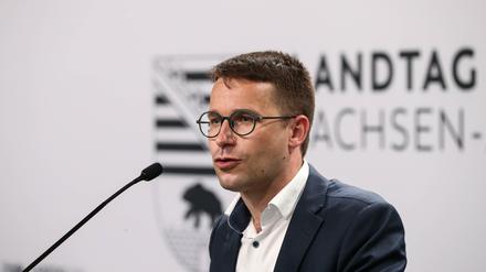 Sebastian Striegel, der Landesvorsitzende der Grünen in Sachsen-Anhalt, schließt eine Kenia-Koalition aus.