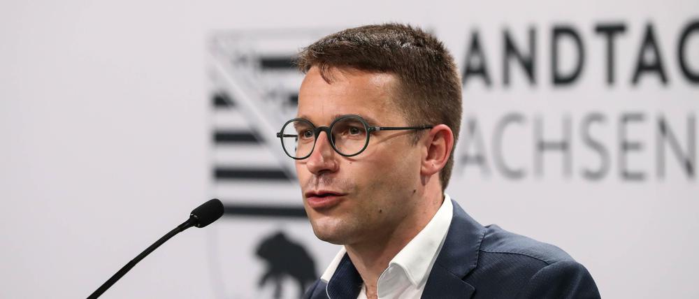 Sebastian Striegel, der Landesvorsitzende der Grünen in Sachsen-Anhalt, schließt eine Kenia-Koalition aus.
